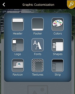 Možete prilagoditi mnoge aspekte svoje besplatne web stranice.